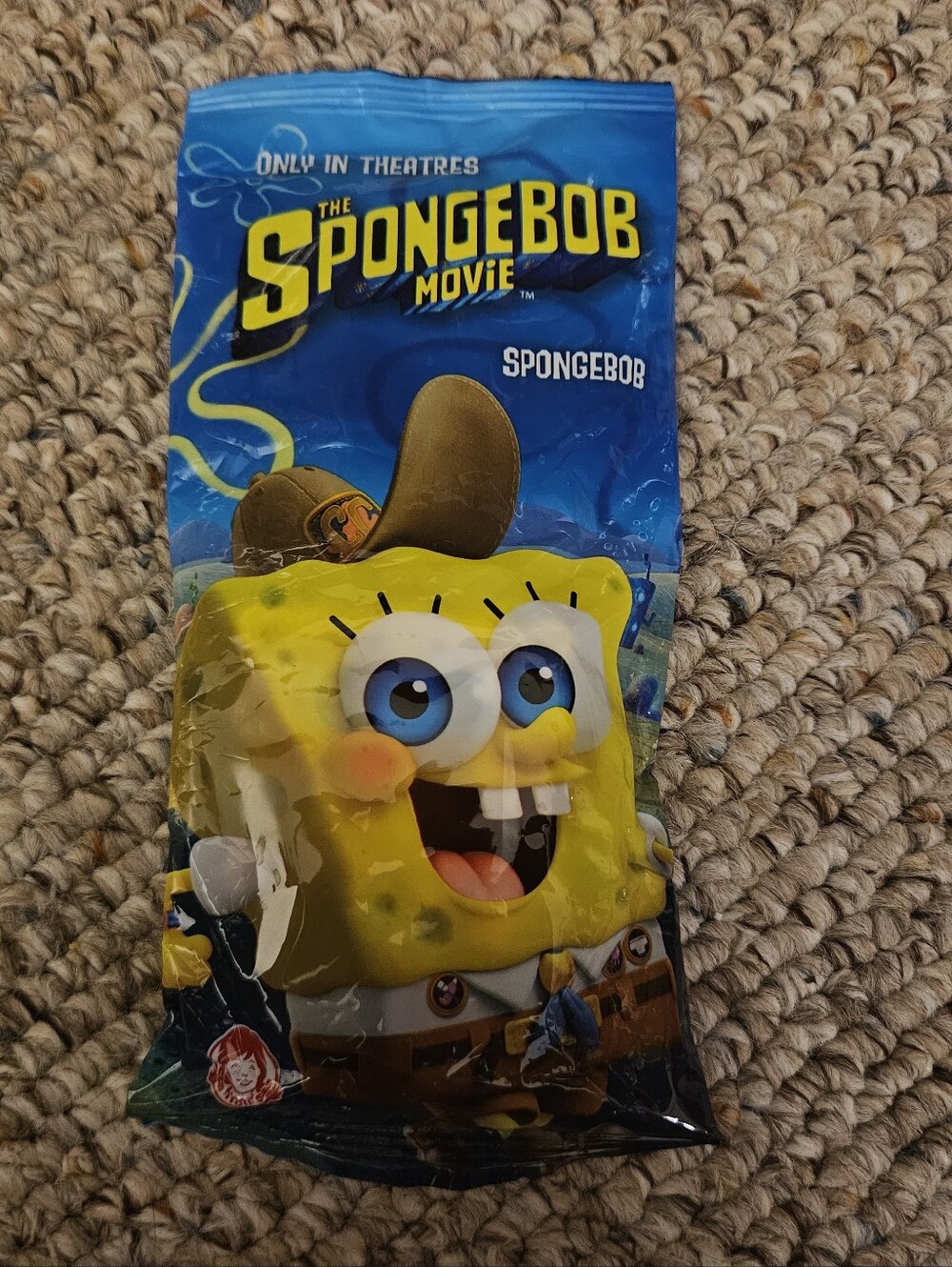 Wendy's The Spongebob Movie Spongebob Keychain
